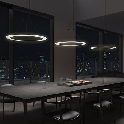 Arctic Rings Single LED Ring Pendant