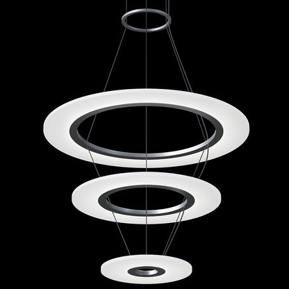 Arctic Rings Triple LED Ring Pendant