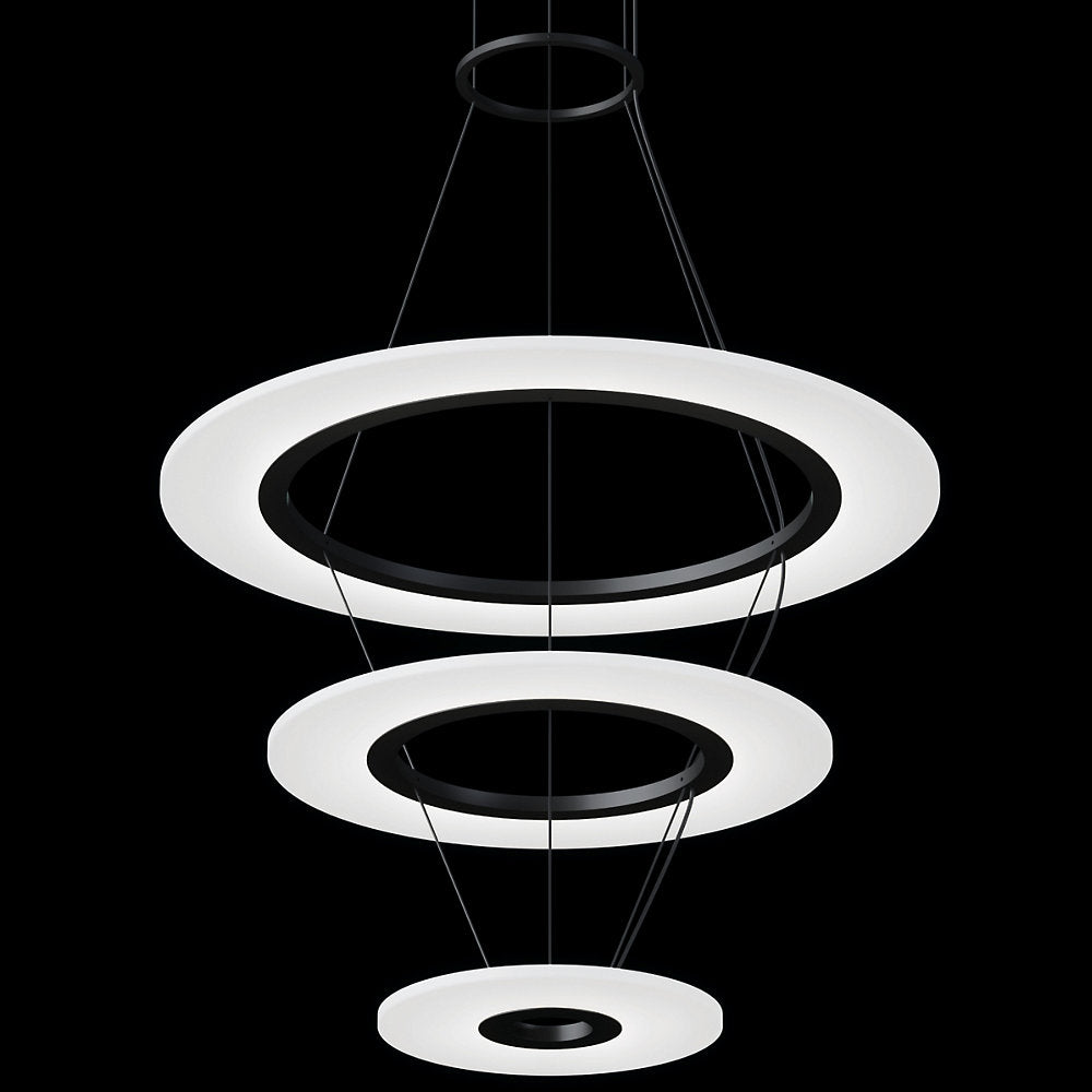 Arctic Rings Triple LED Ring Pendant