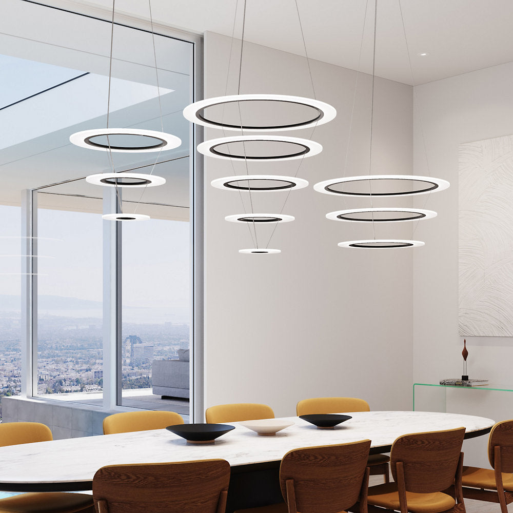 Arctic Rings LED Ring Pendant