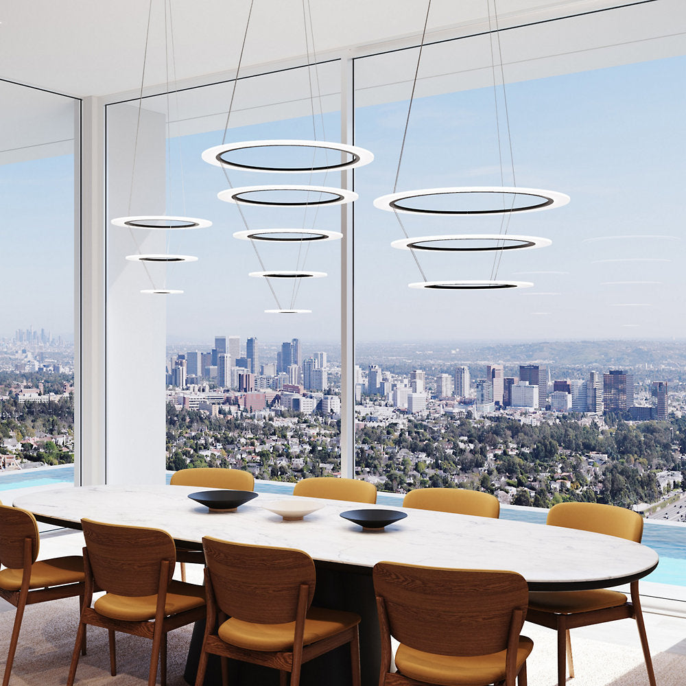 Arctic Rings LED Ring Pendant