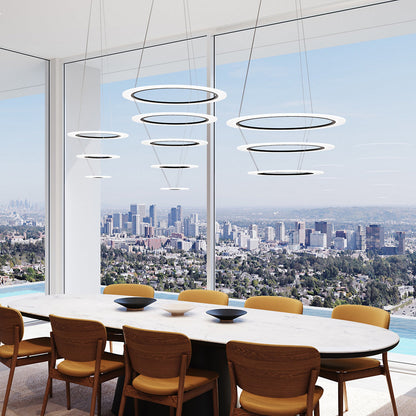 Arctic Rings LED Ring Pendant