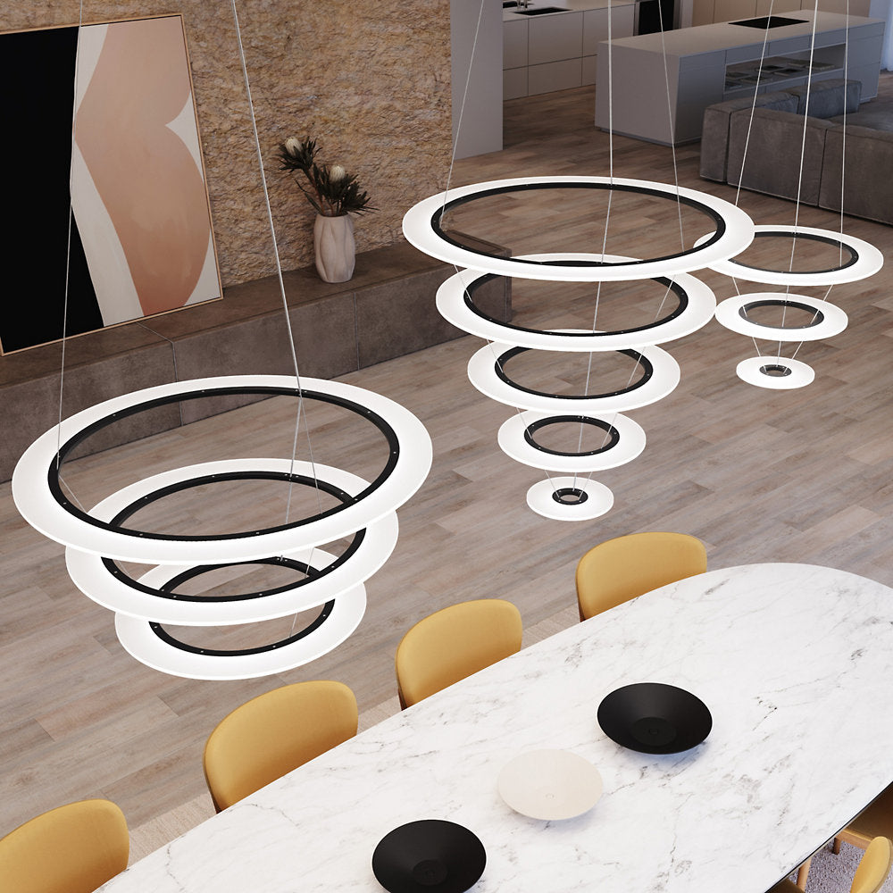 Arctic Rings LED Ring Pendant