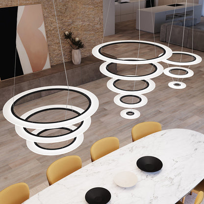 Arctic Rings LED Ring Pendant