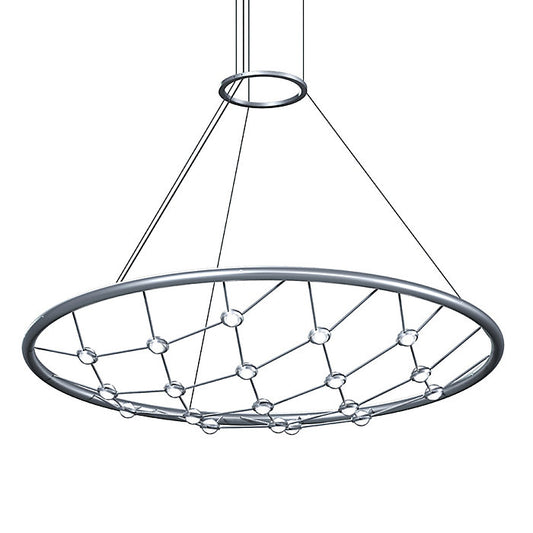 Constellation Galaxy Matrix Round LED Pendant