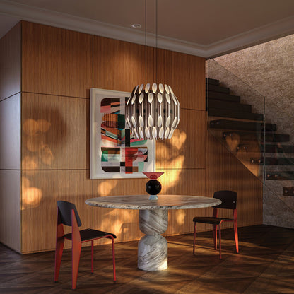 Chimes 2 Tier LED Pendant