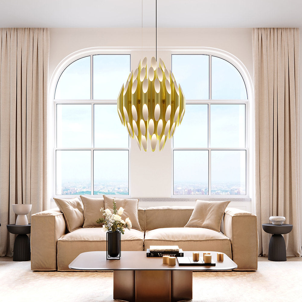 Chimes 3 Tier LED Pendant