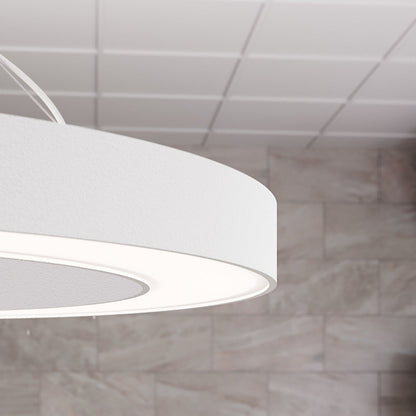 Pi Round LED Ring Pendant