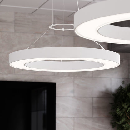 Pi Round LED Ring Pendant