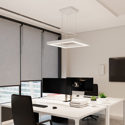 Pi Square LED Ring Pendant