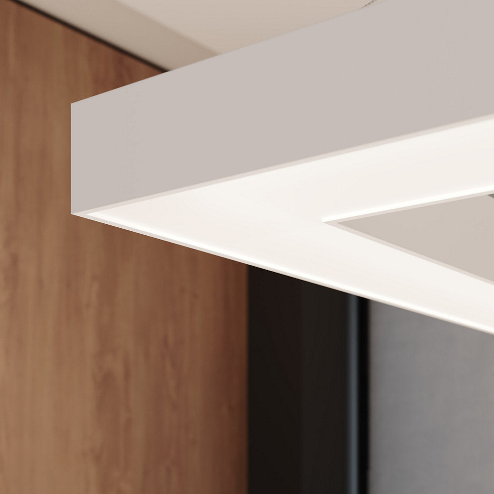 Pi Square LED Ring Pendant