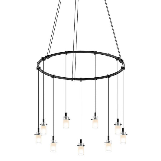 Suspenders 24-Inch LED Single Ring Chandelier