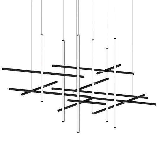 Labyrinth Intersections LED Chandelier
