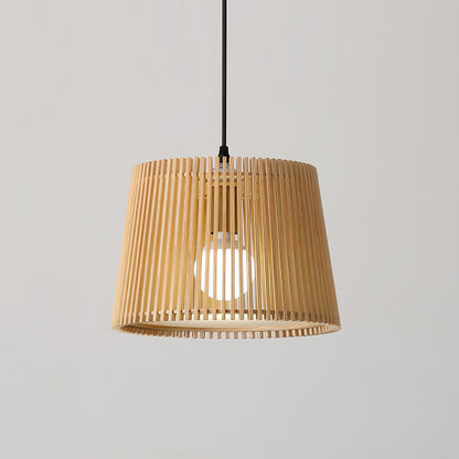 Samantha Pendant Lamp Dia 15.7″ x H 8.2″/ Dia 40cm x H 21cm / Wood Color Pendant light