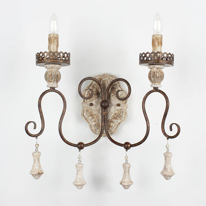 Santa Trinita Sconce W 11.8″ x H 11″ / W 30cm x H 28cm / Old white Wall lamp