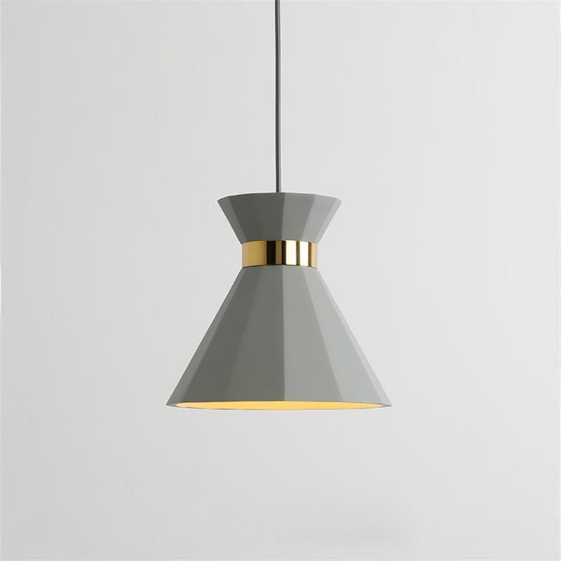 Sash Cement Pendant Light Dia 9.6″ x H 9.4″ / Dia 24.5cm x H 24cm / Grey + Gold Pendant light