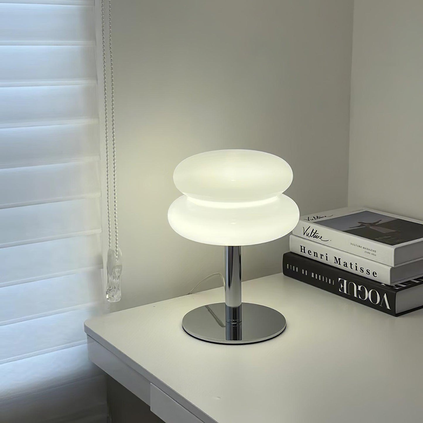 Saturn Glide Glass Table Lamp Table lamp