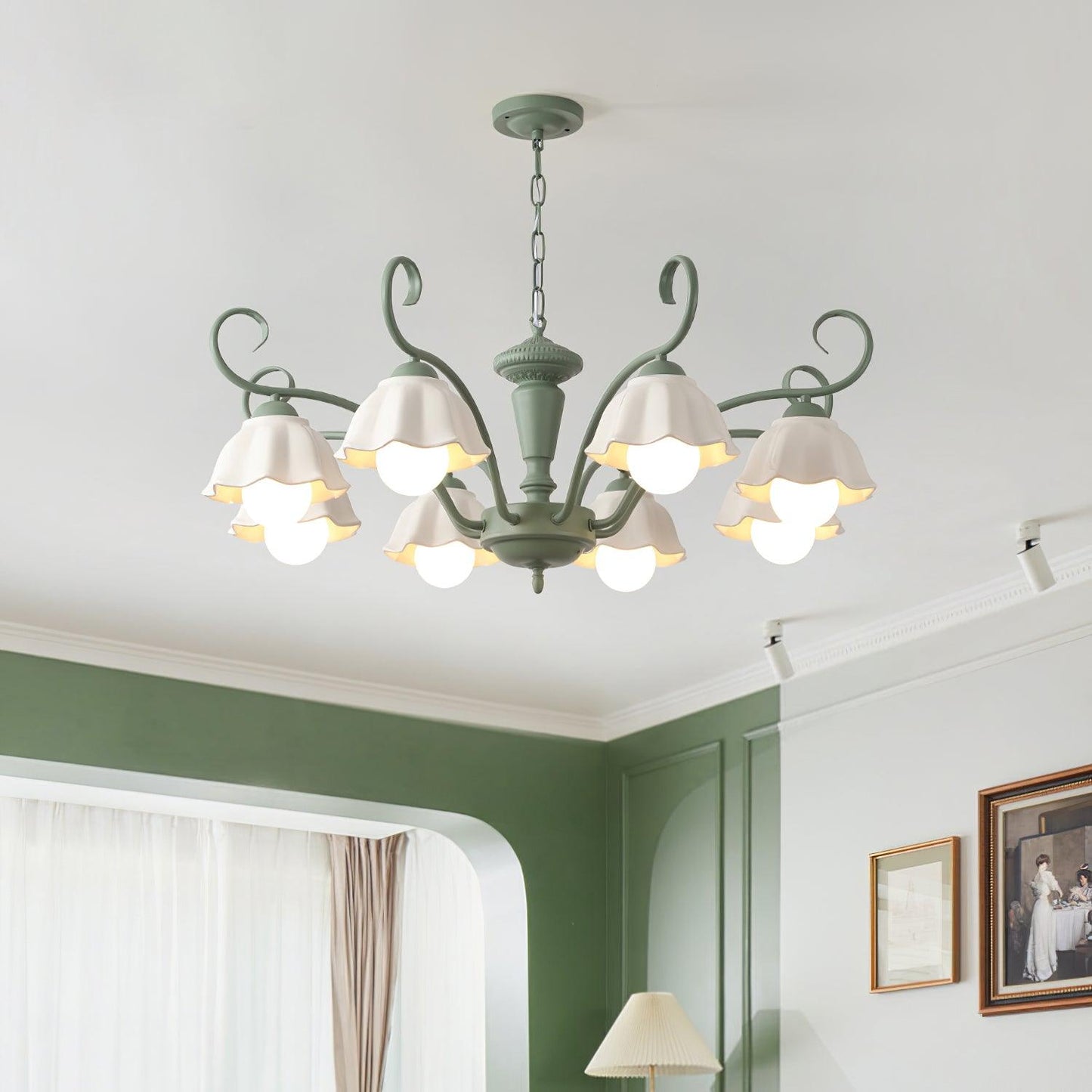 Savoy Flower Chandelier Chandelier