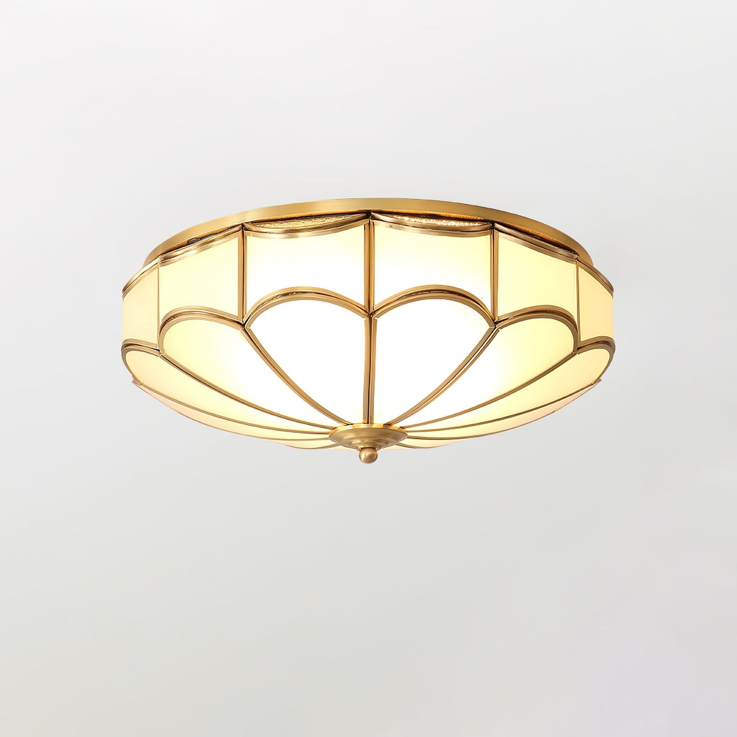 Scalloped Flush Ceiling Light Ceiling lamp