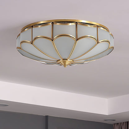 Scalloped Flush Ceiling Light Ceiling lamp