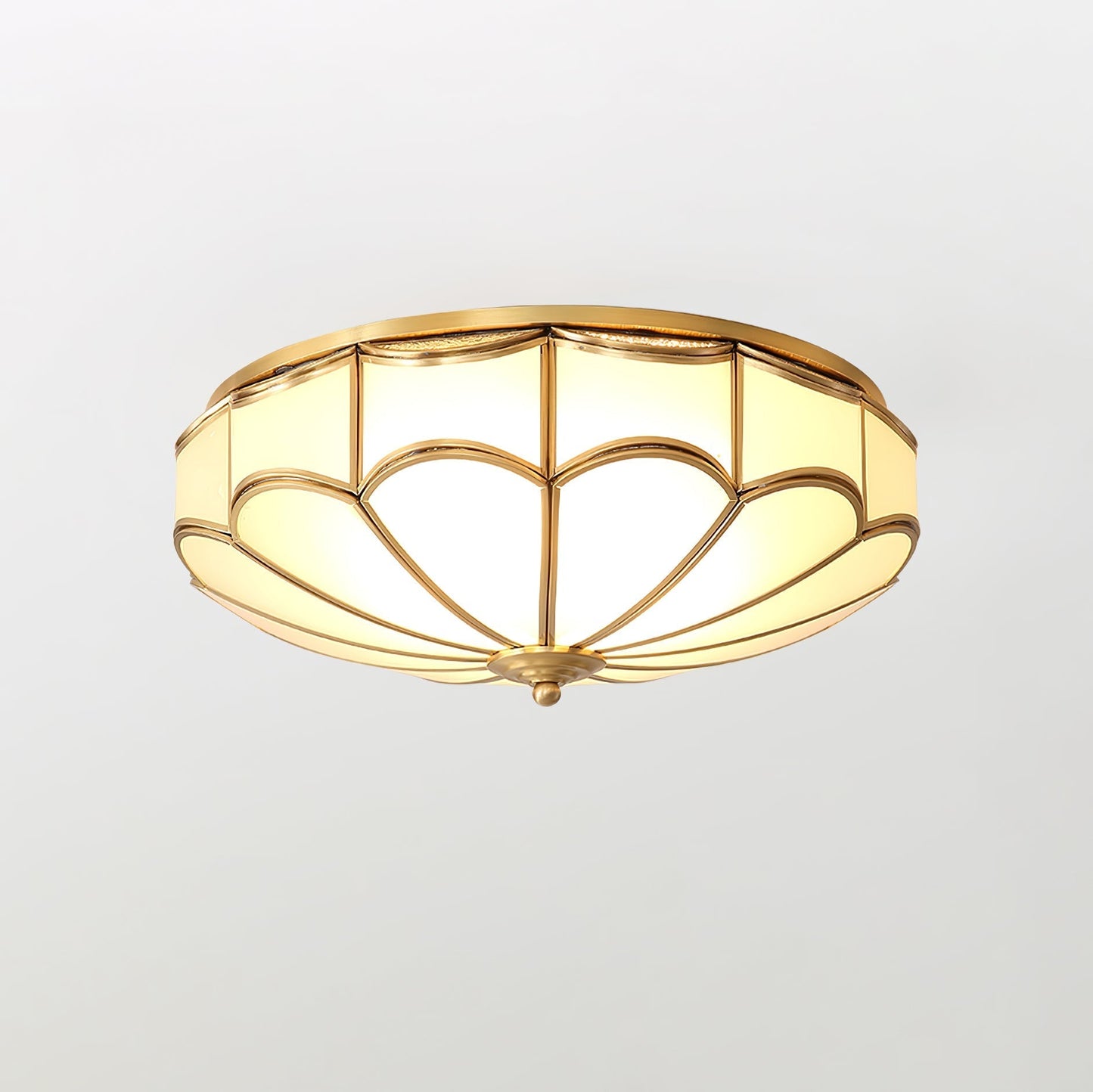 Scalloped Flush Ceiling Light Ceiling lamp