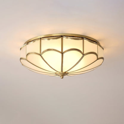 Scalloped Flush Ceiling Light Ceiling lamp