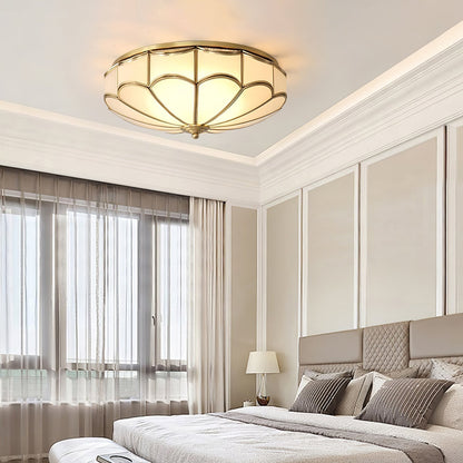 Scalloped Flush Ceiling Light Ceiling lamp
