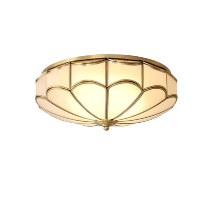 Scalloped Flush Ceiling Light Ceiling lamp