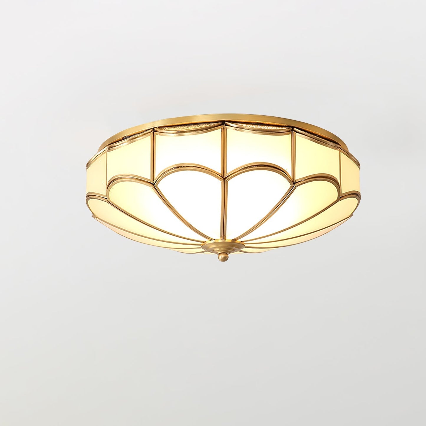 Scalloped Flush Ceiling Light Ceiling lamp