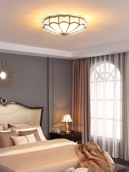 Scalloped Flush Ceiling Light Ceiling lamp