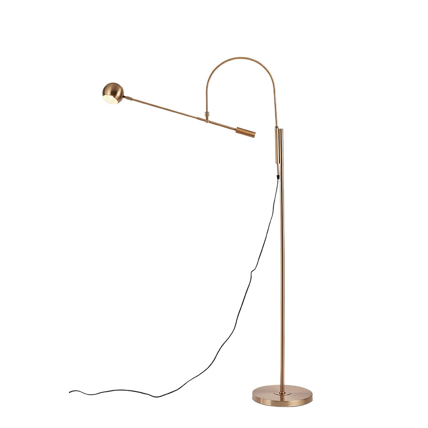 Scandinavian Floor Lamp W 33.5″ x H 61″ / W 85cm x H 155cm / Gold / US plug Floor lamp