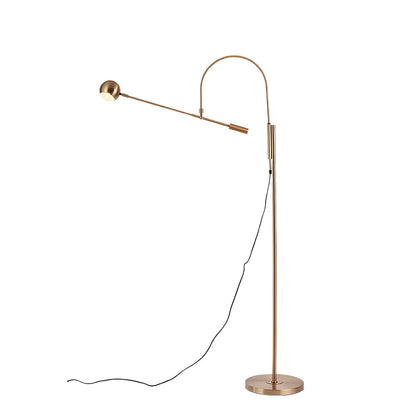 Scandinavian Floor Lamp W 33.5″ x H 61″ / W 85cm x H 155cm / Gold / US plug Floor lamp