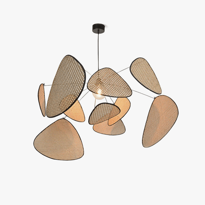 Screen Cannage Suspension Chandelier