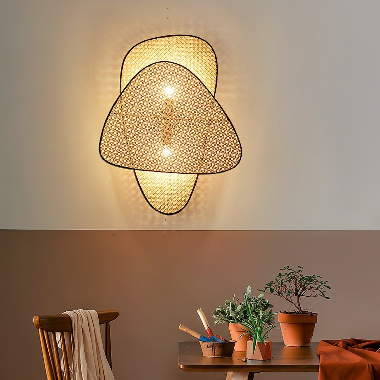 Screen Cannage Sconce Wall lamp