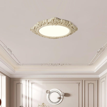 Sculpted Resin Ceiling Lamp Ceiling lamp