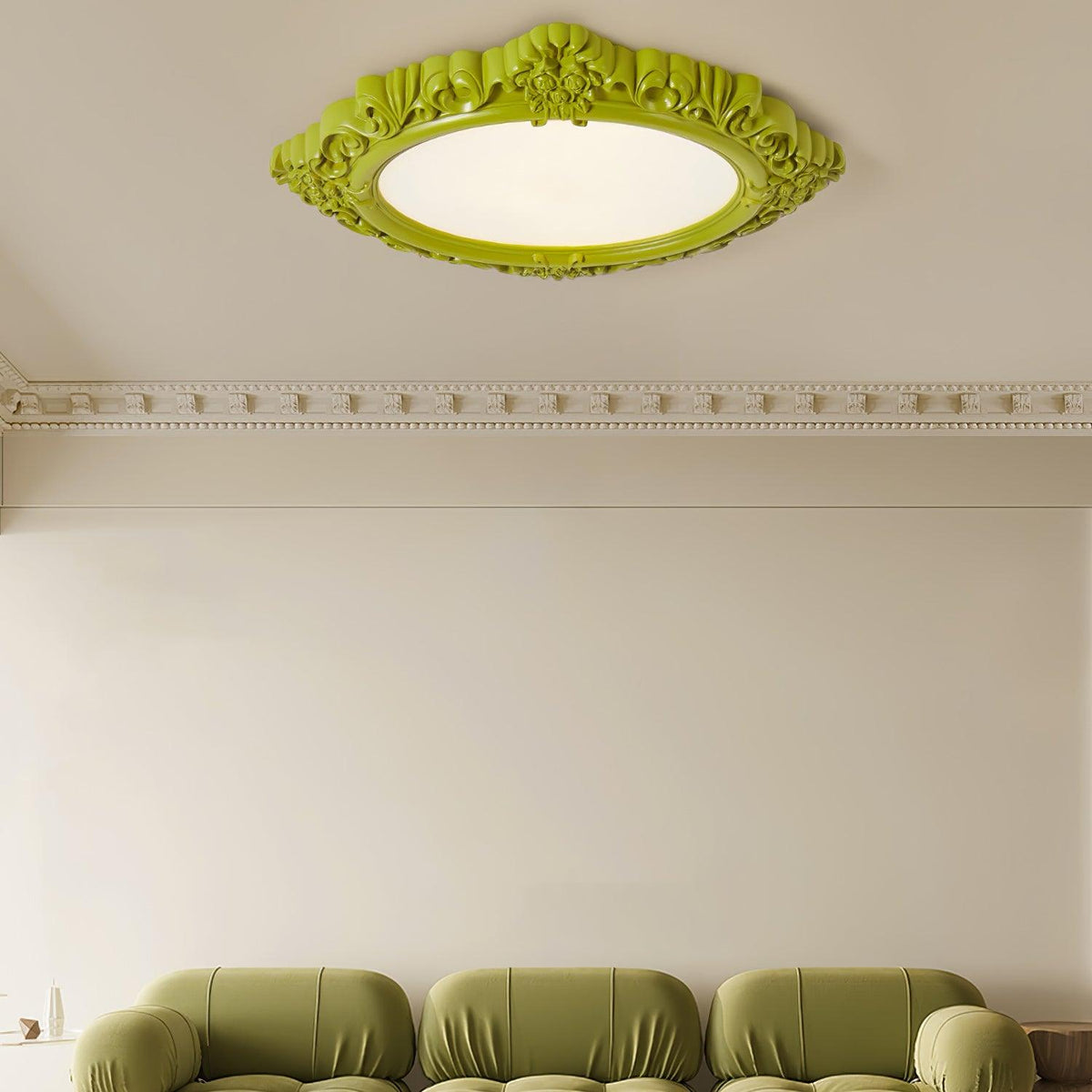 Sculpted Resin Ceiling Lamp Ceiling lamp