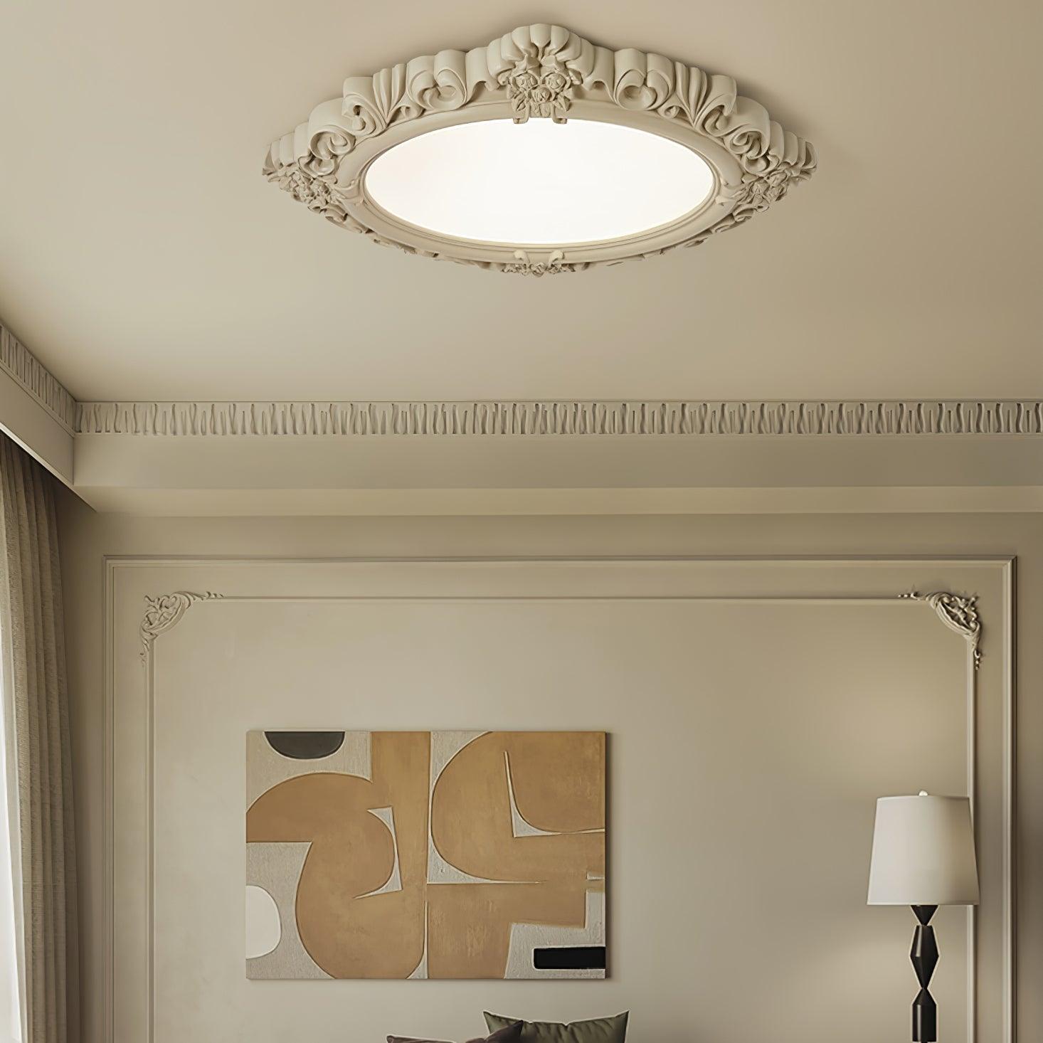 Sculpted Resin Ceiling Lamp Ceiling lamp