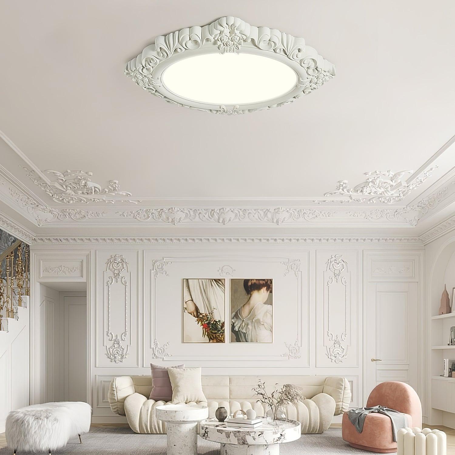 Sculpted Resin Ceiling Lamp Ceiling lamp