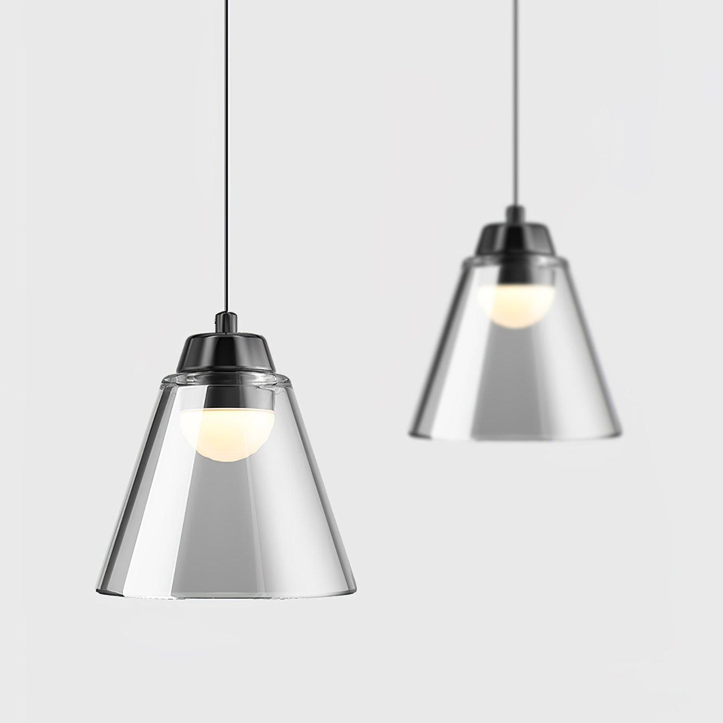 Sculptural Glass Pendant Lamp Pendant light