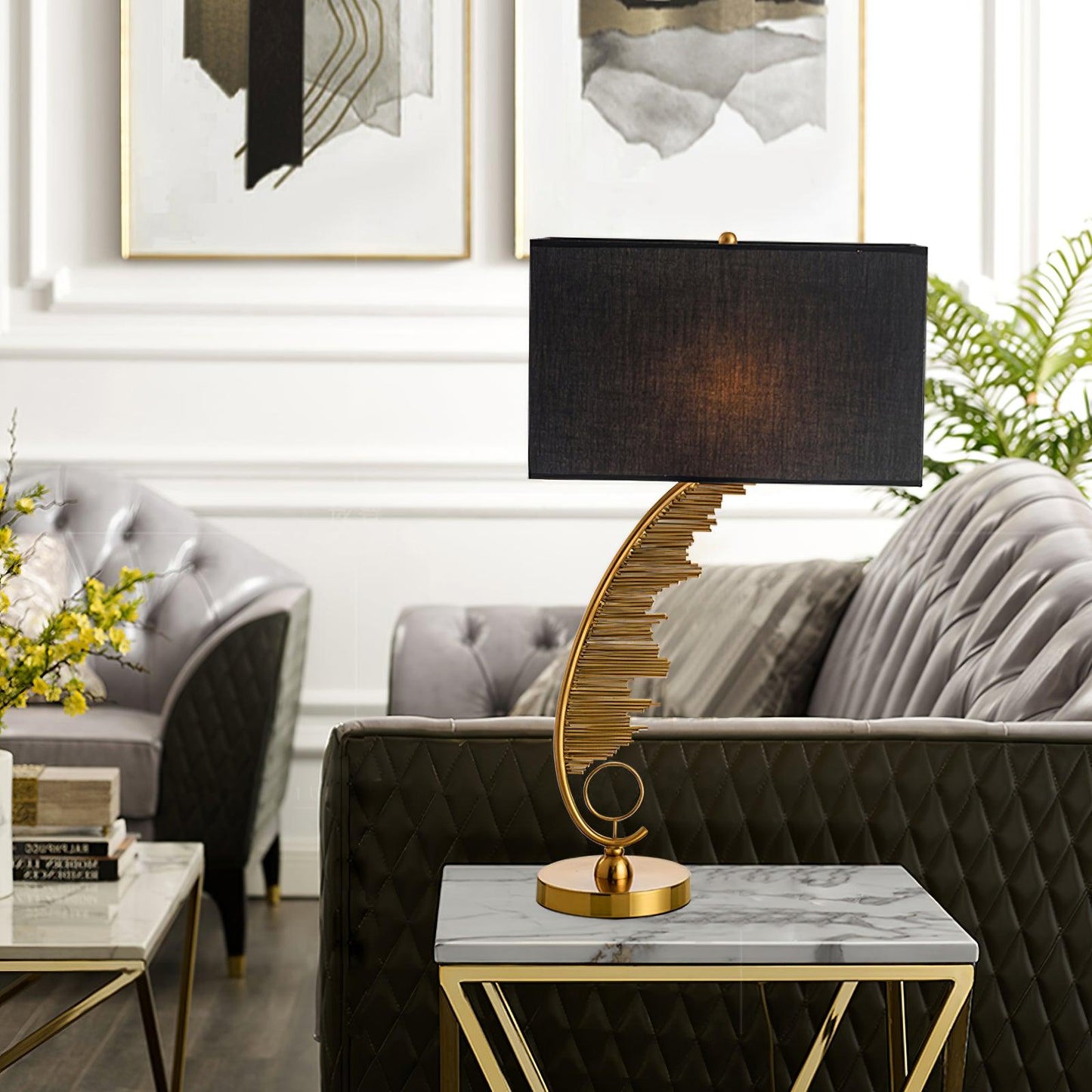 Sculptural Table Lamp Table lamp