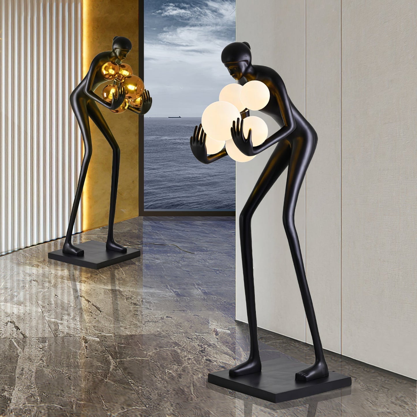 Sentinel Sculpture Floor Lamp Floor lamp