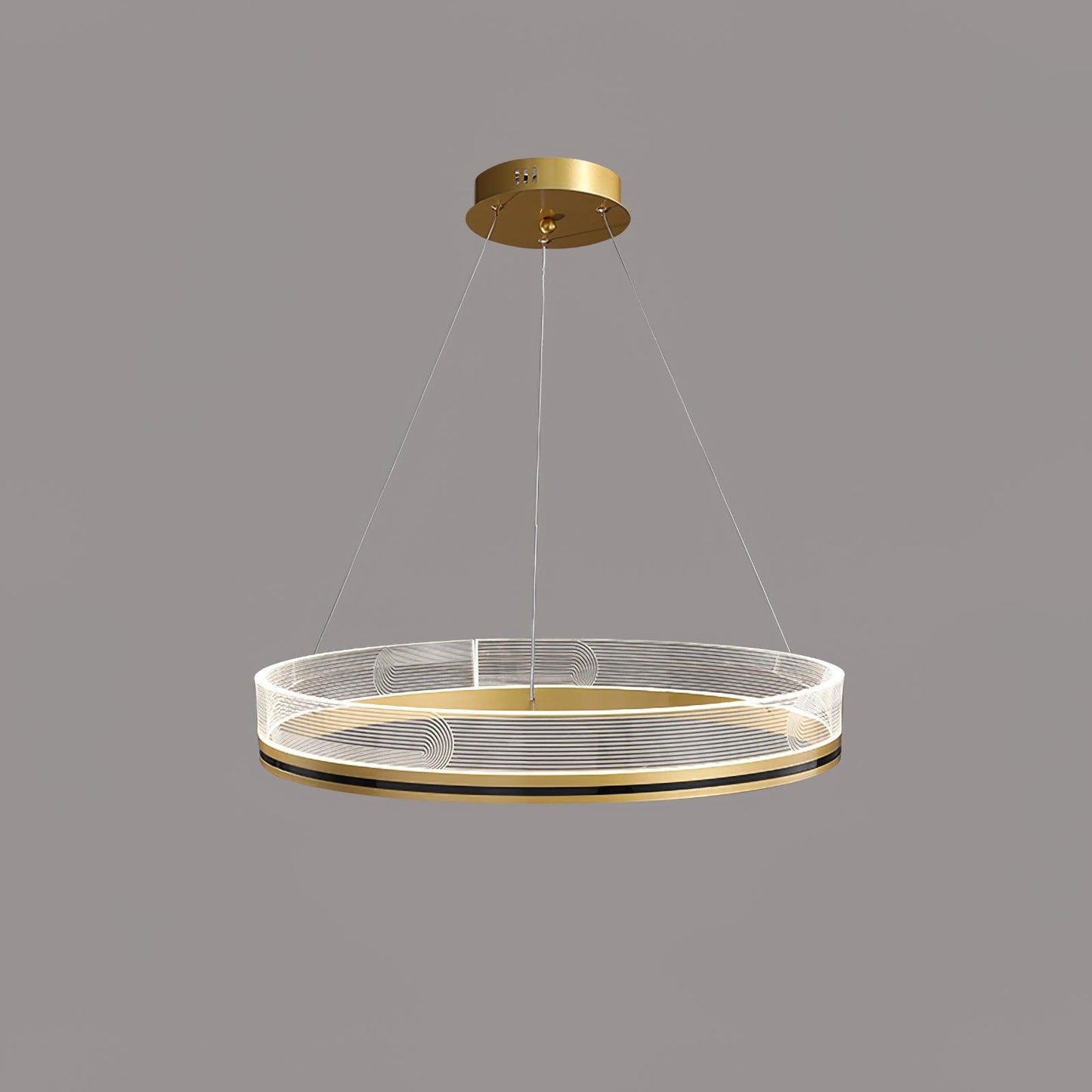 Sendra Chandelier ? 23.6″ x H 27.5″ / Dia 60cm x H 70cm / Gold / Warm White Chandelier