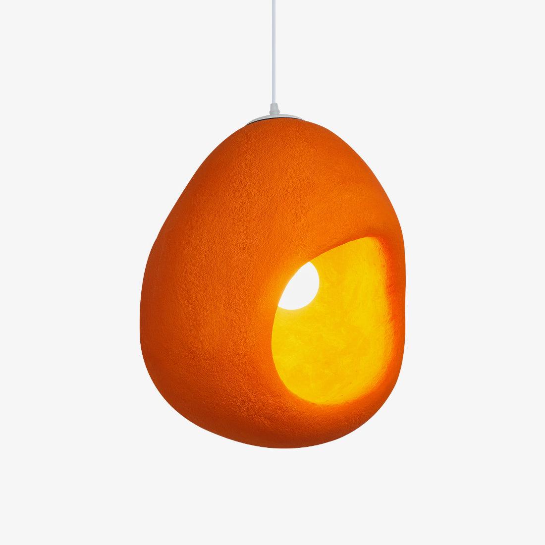 Sensi Pendant Light Dia 15.7″ x H 19.7″ / Dia 40cm x H 50cm / Orange Pendant light