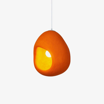 Sensi Pendant Light Dia 15.7″ x H 19.7″ / Dia 40cm x H 50cm / Orange Pendant light