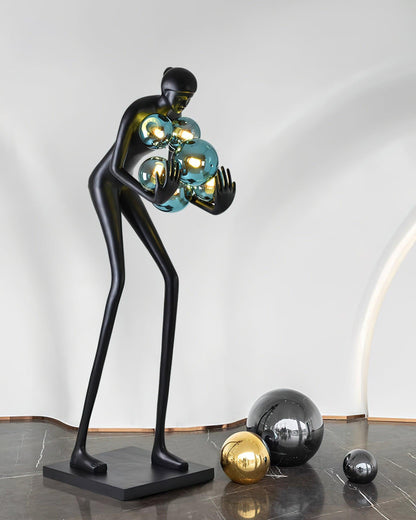 Sentinel Sculpture Floor Lamp Floor lamp