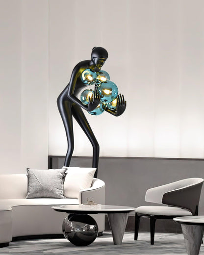 Sentinel Sculpture Floor Lamp Floor lamp