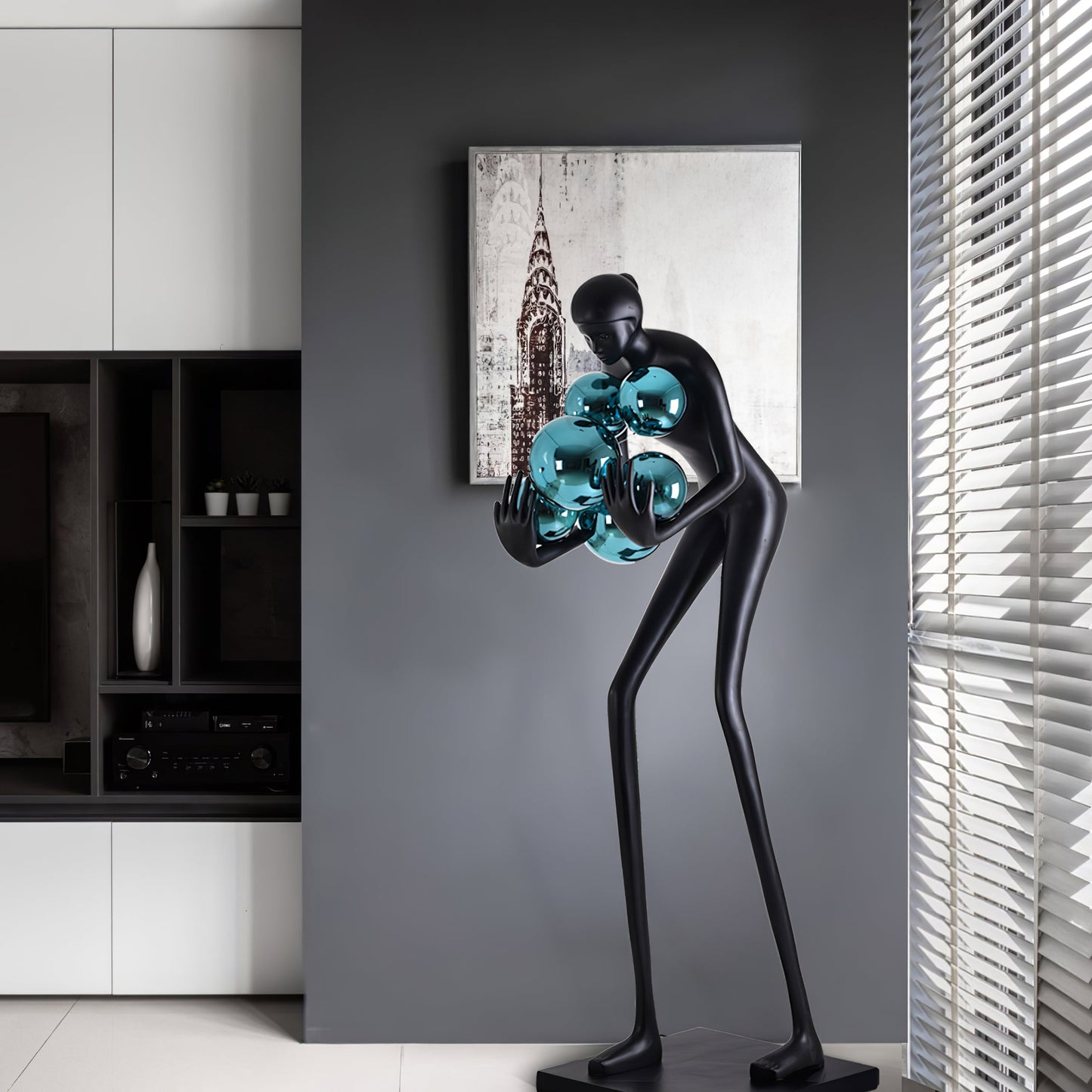 Sentinel Sculpture Floor Lamp Floor lamp