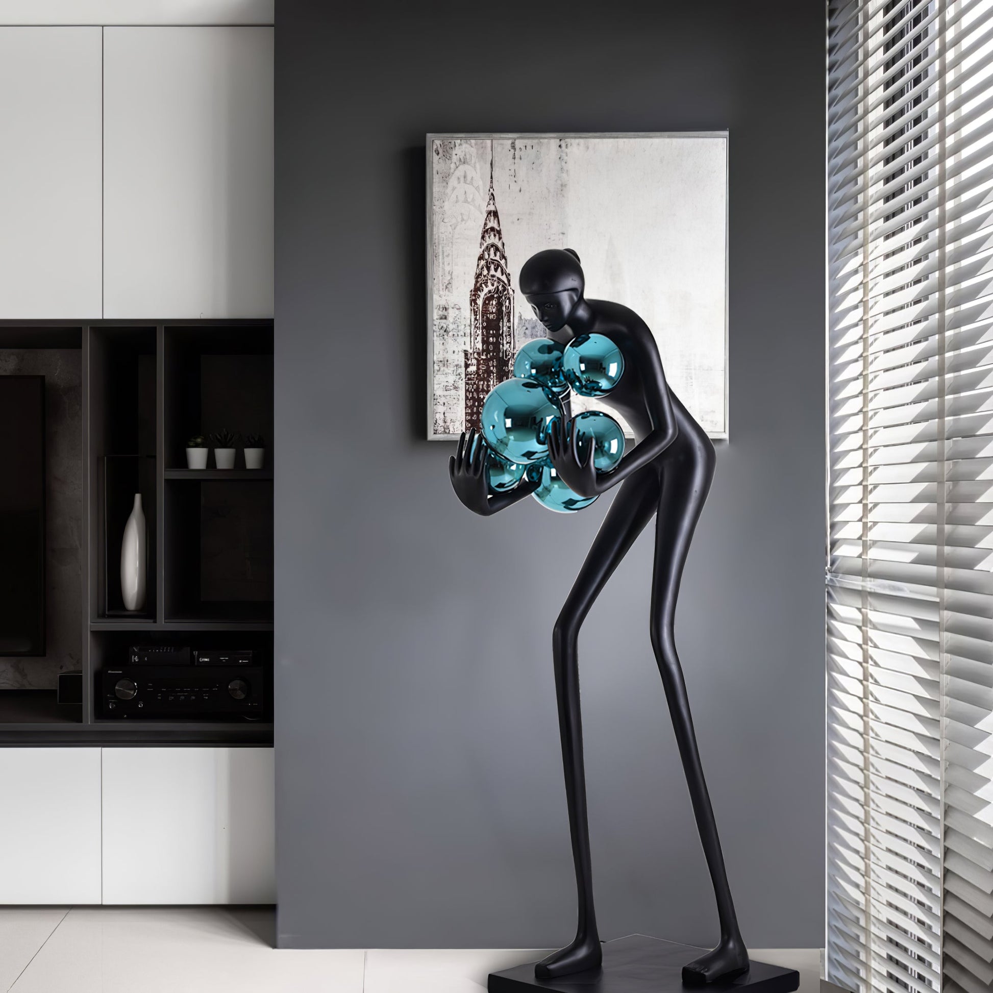 Sentinel Sculpture Floor Lamp Floor lamp