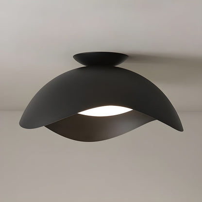 Serene Wave Ceiling Light ? 15.7″ x H 11.8″ / Black / Warm Light Ceiling lamp