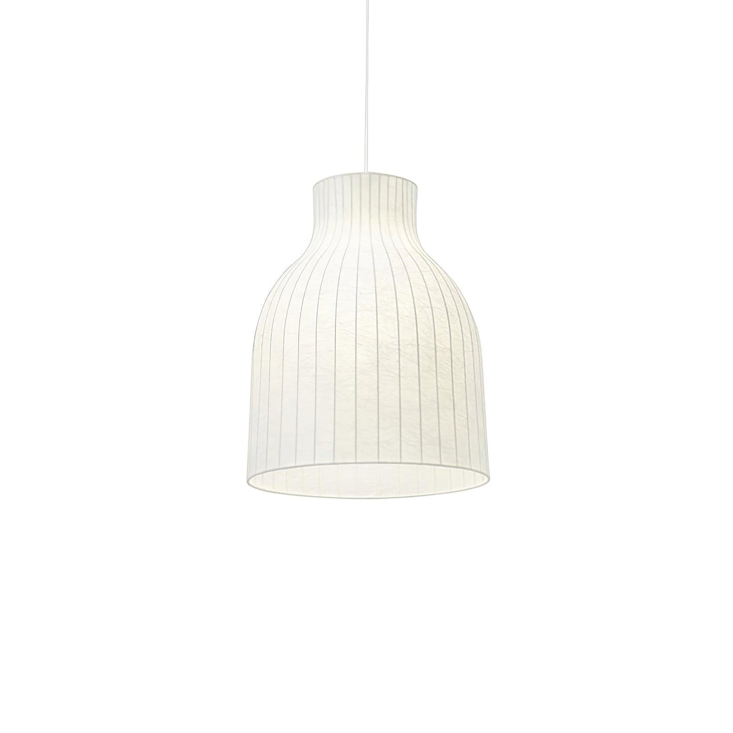Serica Trio Silk Pendant Collection Model A Dia 11″ x H 14.6″ / Dia 28cm x H 37cm Pendant light